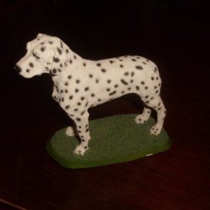 Living Stone Dalmation puppy dog figurine no box